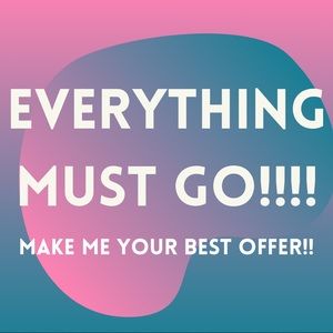 Cleaning out my closet!!!